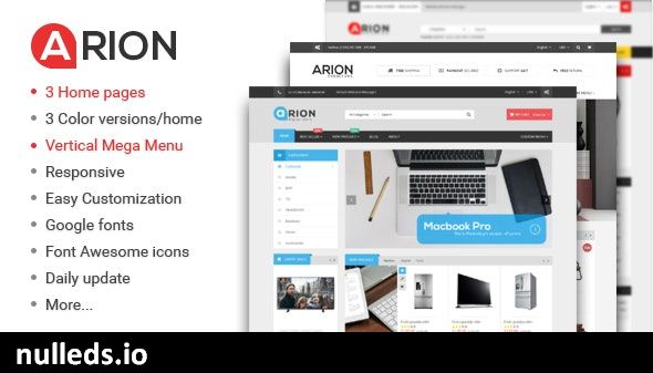 Arion - Responsive Multi-purpose WordPress Theme