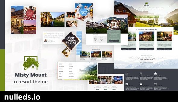 Mount Resort & Hotel WordPress