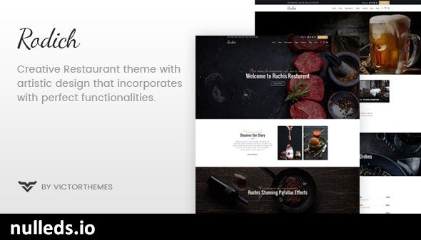 Rodich - A Restaurant WordPress Theme