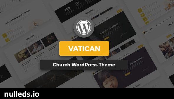 Vatican - Church WordPress Theme