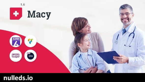 Macy Medicine WooCommerce Theme