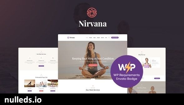 v1.3.0 Nirvana | Yoga Studio and Fitness Club WordPress Theme