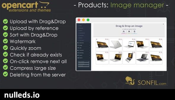 OpenCart  Image Manager