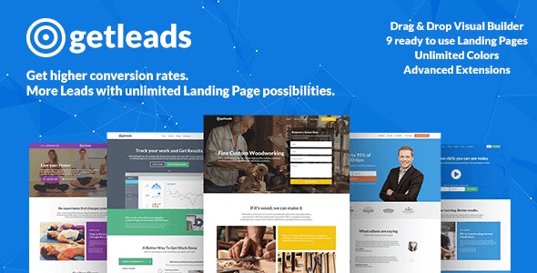 Getleads  High-Performance Landing Page WordPress Theme