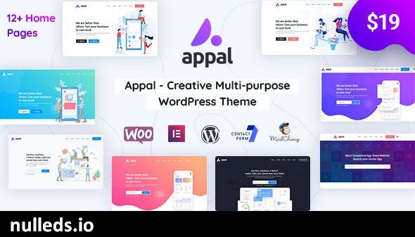 Appal - Creative Multi-purpose WordPress Theme