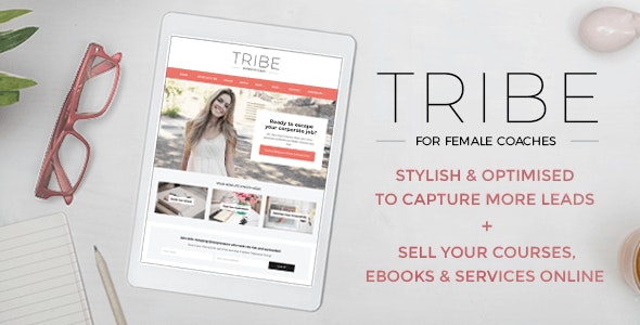 Tribe - Feminine Coach WordPress Theme