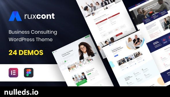 Aruxcont - Business Consulting WordPress Theme