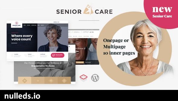 Senior | Health and Medical Care WordPress Theme