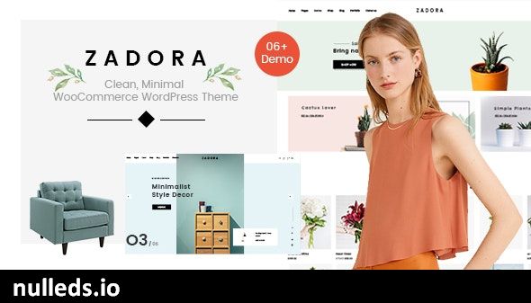 Zadora - Clean, Minimal WooCommerce WordPress Theme