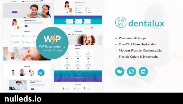 Dentalux | A Dentist Medical & Healthcare Doctor WordPress Theme