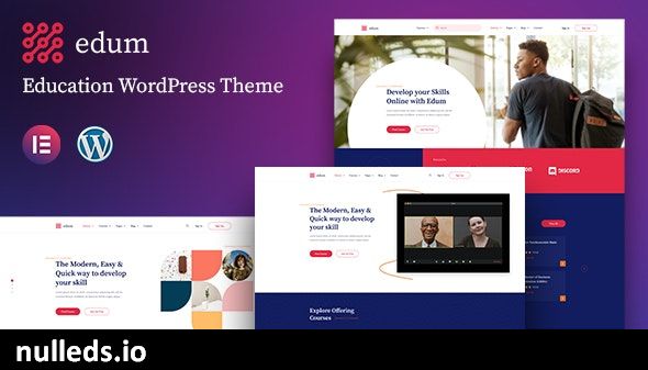 Edum - LMS & Education WordPress Theme