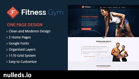 FItness - WordPress Theme