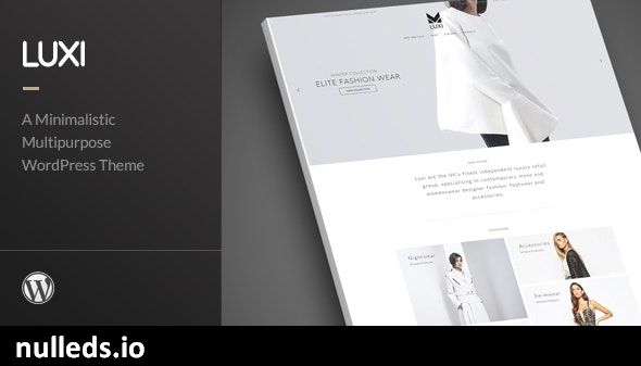 Luxi - Luxury Elegant WooCommerce WordPress Theme