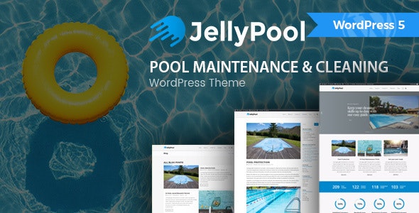 JellyPool - Pool Maintenance & Cleaning WordPress Theme