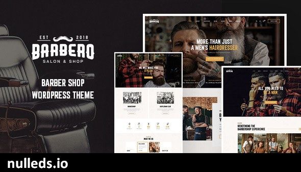 Barbero - Hair Salon WordPress Theme