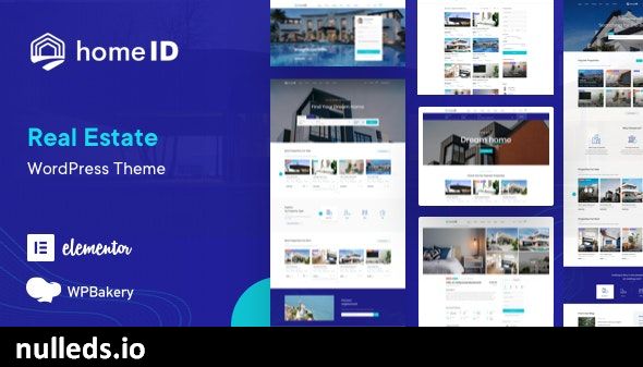 HomeID - Real Estate WordPress Theme