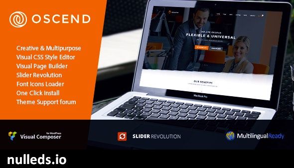 Oscend pluse - WordPress Theme