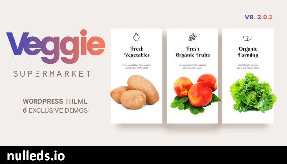 Veggie | Vegetable and Fruit Shop WordPress Theme