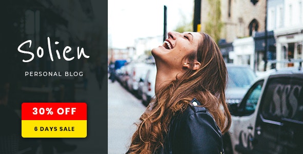 Solien - Blog & Shop WordPress Theme