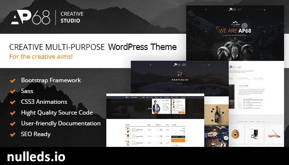 AP68 - Creative Multi-Purpose WordPress Theme