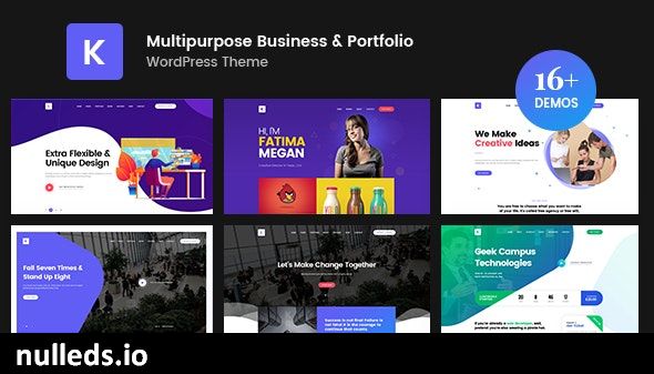 Kriativ - Creative Portfolio WordPress Theme