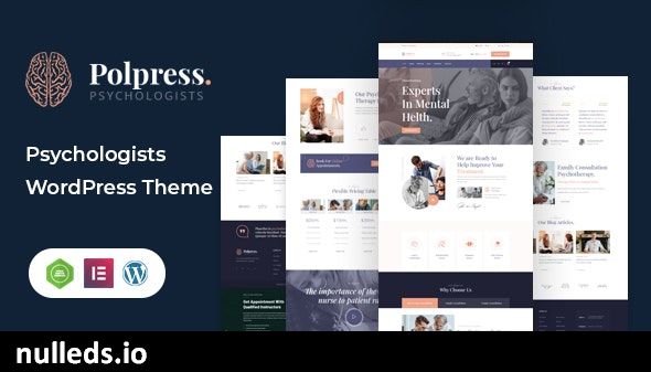 Polpress – Psychiatric therapy WordPress Theme