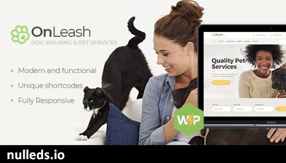 OnLeash | Dog Walking & Pet Services Veterinary WordPress Theme