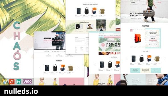 Chaos - Responsive Bag Shop Theme