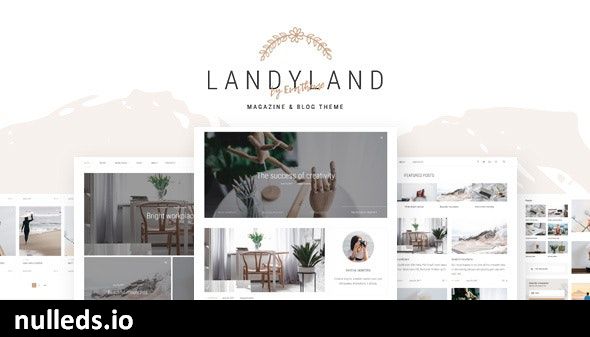 Landyland - Clean Blog Theme