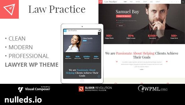 LAWPRACTICE | Lawyer Responsive Wordpress Theme