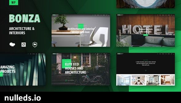 Bonza Architecture & Interior WordPress Theme