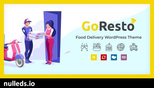 GoResto - Restaurant Food Delivery WordPress Theme