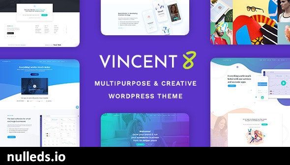 v1.3.0 Vincent Eight | Responsive Multipurpose WordPress Theme