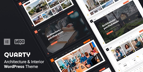 Quarty - Interior Design WordPress Theme