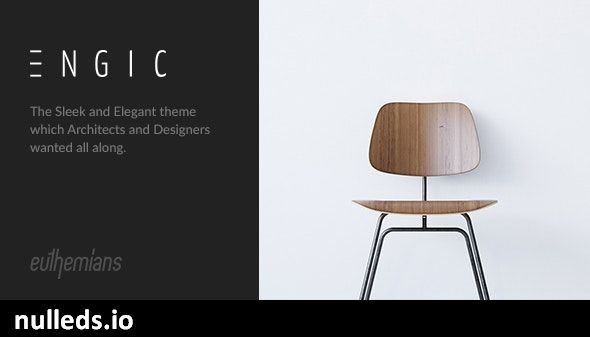 Engic - A Sleek Multiuse Responsive WordPress Theme