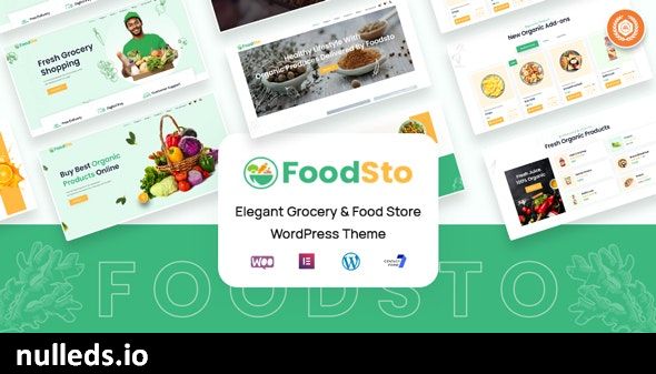 Foodsto : Grocery & Food Store WordPress Theme