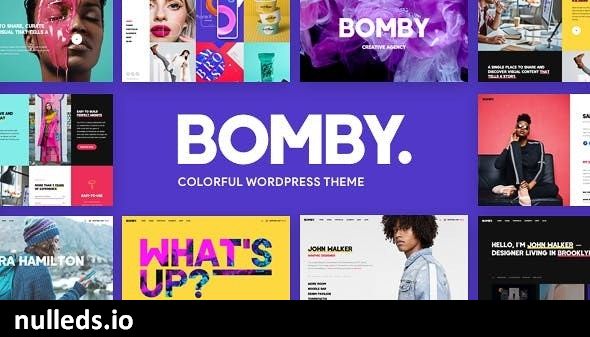 Bomby - Creative Multi-Purpose WordPress Theme