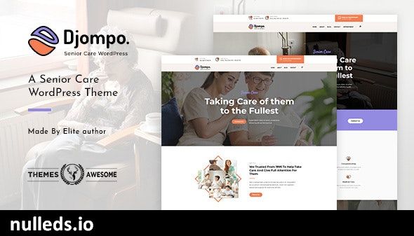 Djompo | Senior Care WordPress Theme