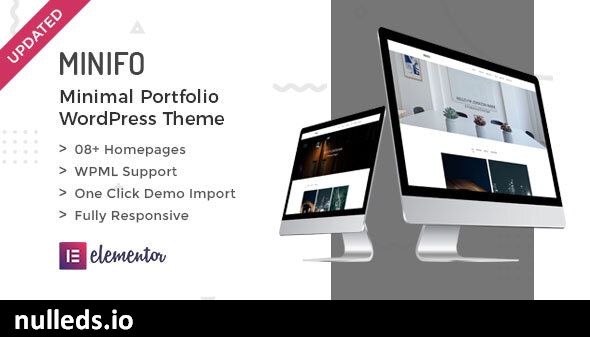 Minifo - Minimal Portfolio WordPress Theme