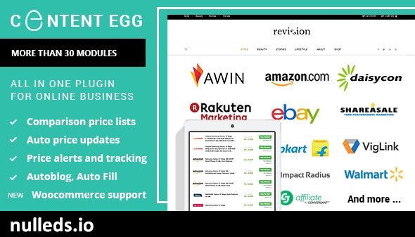 Content Egg - all in one plugin for Affiliate, Price Comparison, Deal sites