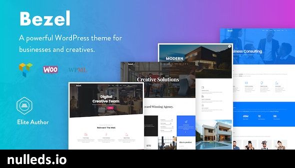 Bezel - Creative Multi-Purpose WordPress Theme