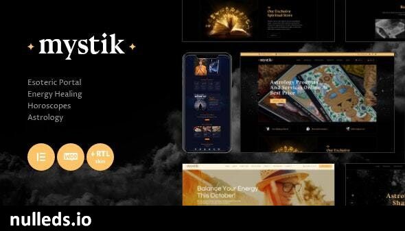 Mystik v1.2.6.1 Astrology & Esoteric Horoscope Fortune Telling WordPress Theme Nulled