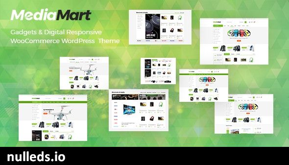 MediaMart - Gadgets & Digital Responsive WooCommerce WordPress Theme