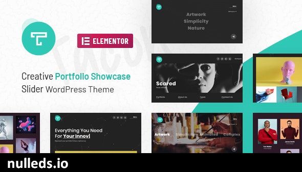 Tacon - A Showcase Portfolio WordPress Theme