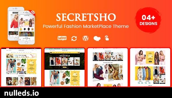 SecretSho - Fashion Shop WordPress WooCommerce MarketPlace Theme (Mobile Layout Included)