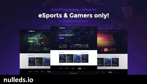 PixieFreak | eSports gaming theme for teams & tournaments