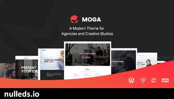 Moga - Creative Agency & Business WordPress Theme