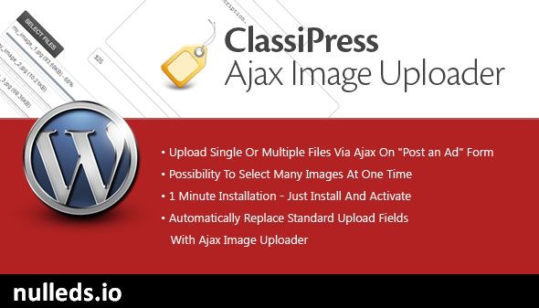 ClassiPress Ajax Image Uploader