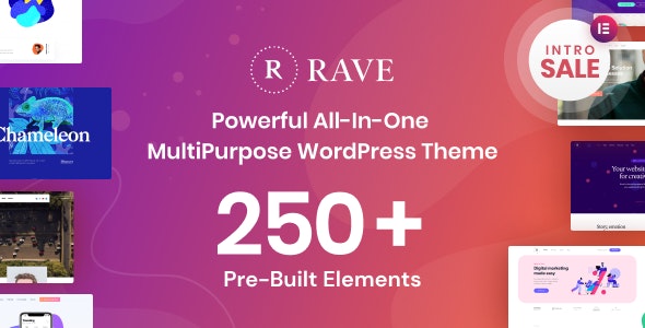 Rave - MultiPurpose Business WordPress Theme