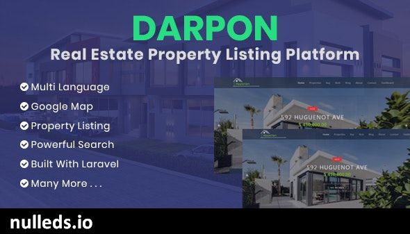 DARPON - Real Estate Property Listing Platform